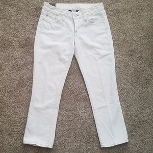 Vintage Lucky Brand white denim capris